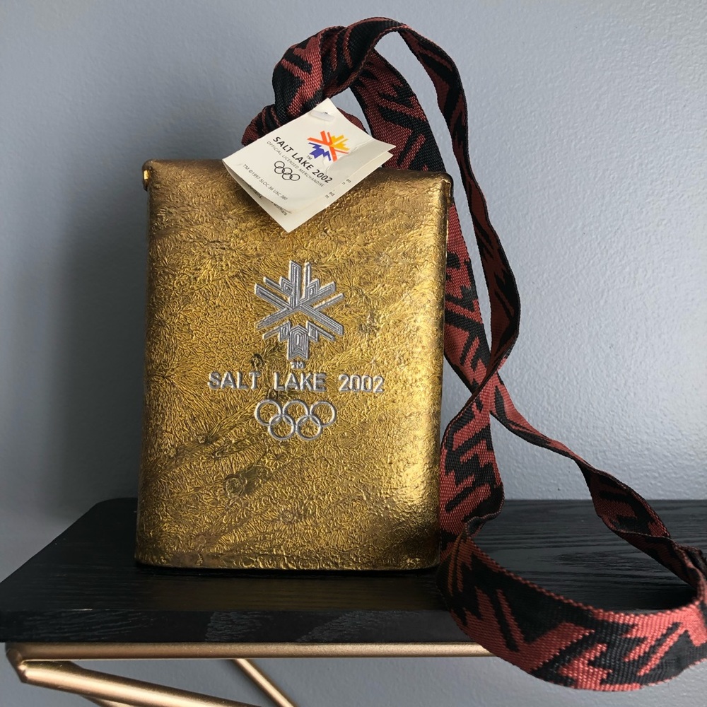 Collectable Salt Lake City Olympics Rally Cow Bell